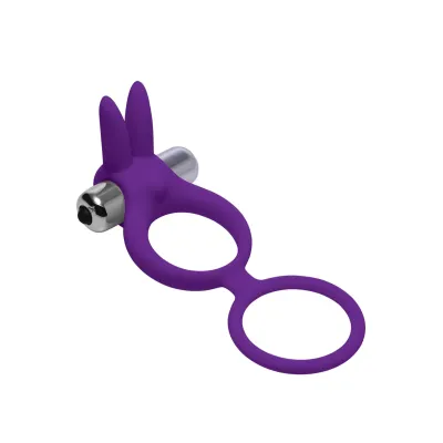 Throbbin Hopper Cock and Ball Ring with Vibrating Clit Stimulator