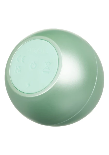 Opal Ripple Massager Rechargeable Waterproof Silicone Vibrator By CalExotics - Green
