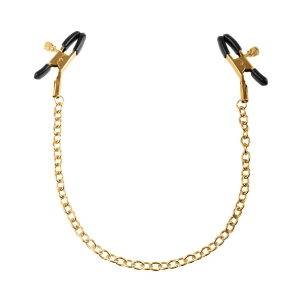 Fetish Fantasy - Gold Chain Nipple Clamps
