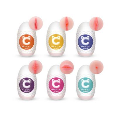 Kegel Training Set 6 Piece Flesh 7 1 Inch