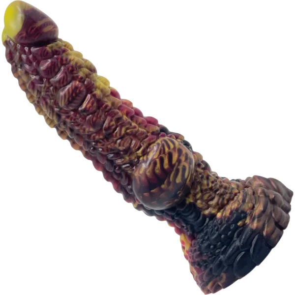 The Hydrus Water Dragon Large 7.75" Silicone Dildo By Uberrime - Banshee