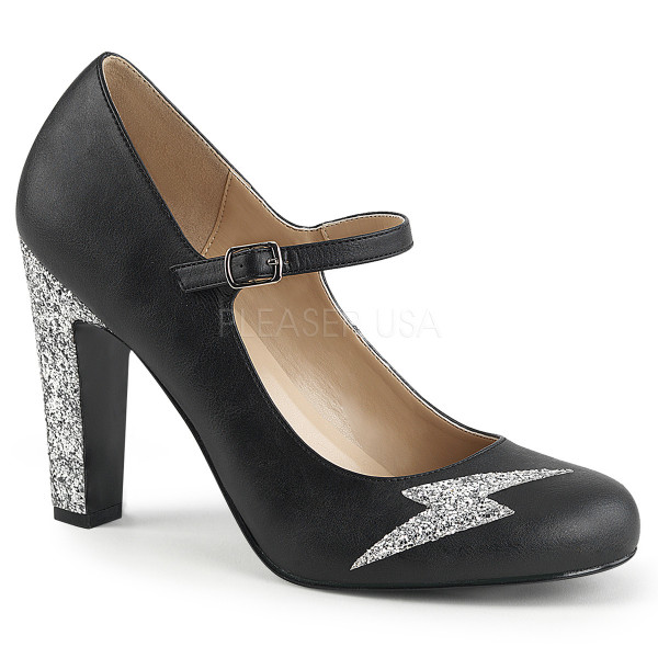 4 inches Heel, 1 1/2 inches PF Round Toe Mary Jane Pump — image 17 of 20