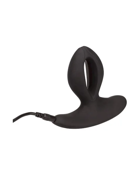 Silicone Wireless Dual Motor Probe - Black - 3 Inch