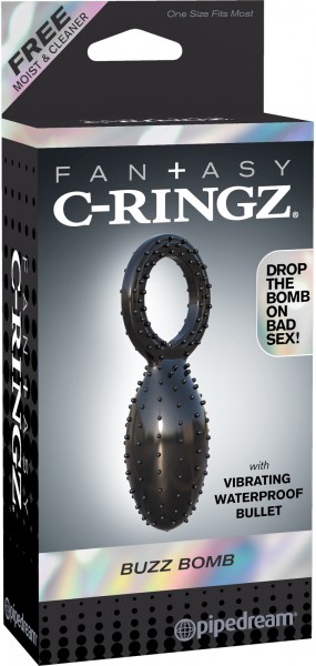 Buzz Bomb Vibrating Cock Ring