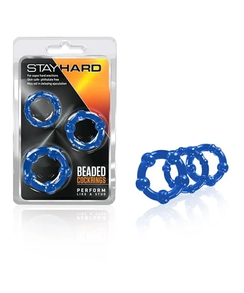 Blush - Stay Hard - Beaded Cockrings