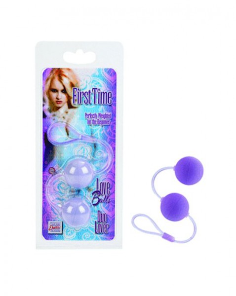 First Time Love Balls Duo Lover - Purple