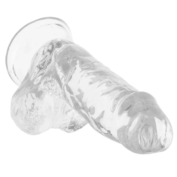 King Cock Clear 5'' Cock with Balls