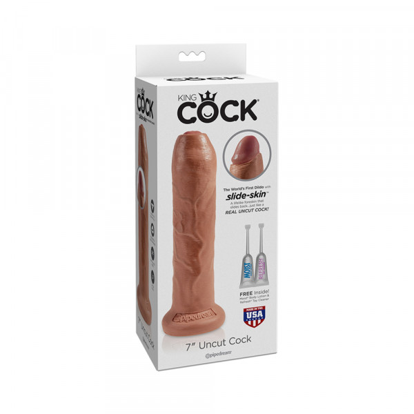 King Cock 7 inches Uncut Dildo