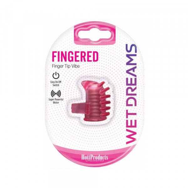 Wet Dreams Fingered Finger Tip Vibe Pink