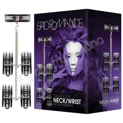 Bad Romance Translucent Neck Wrist Leg Restraint