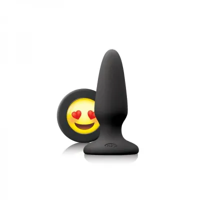 Mojis Ily Butt Plug Med Black