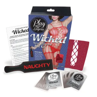 Play With Me Wicked Lingerie Set Sexy Lingerie Play Kit