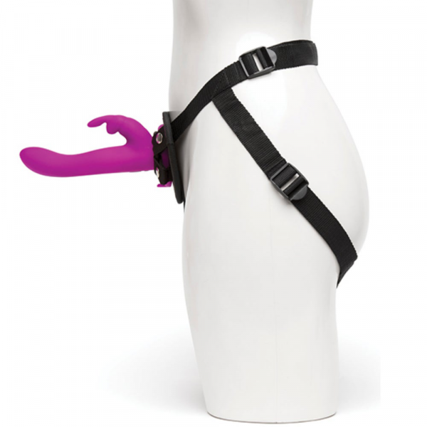 Lovehoney Happy Rabbit Vibrating Strap on Harness Set - Purple