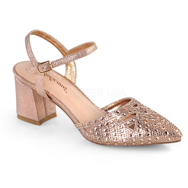 2 3/4 inches Block Heel Ankle Strap Pump — image 5 of 16