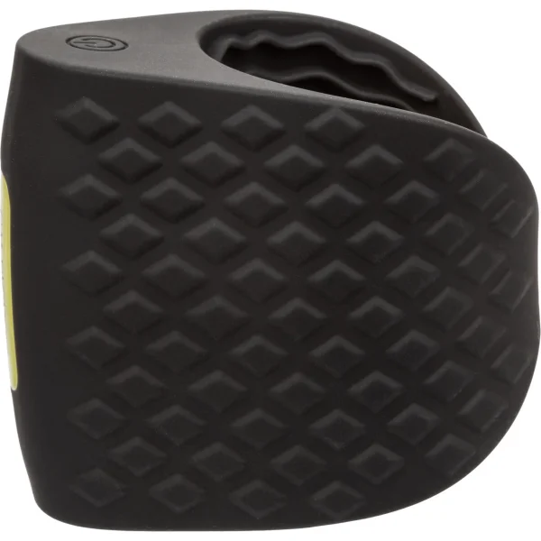 Boundless Grip Silicone Stroker Pulsating Penis Masturbator By CalExotics - Black