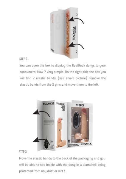 Vibrating Realistic Cock - 8" - Skin