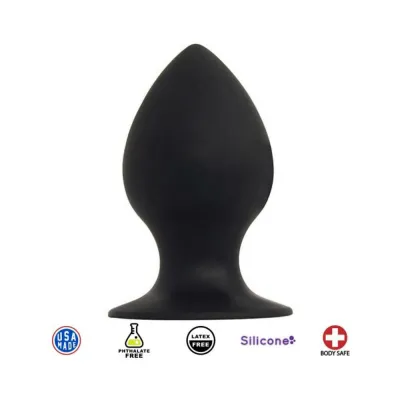 Rooster Daddy o Small Anal Plug Black