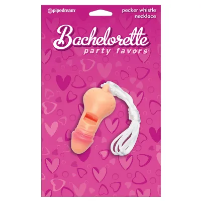 Bachelorette Party Favors Pecker Whistle Necklace