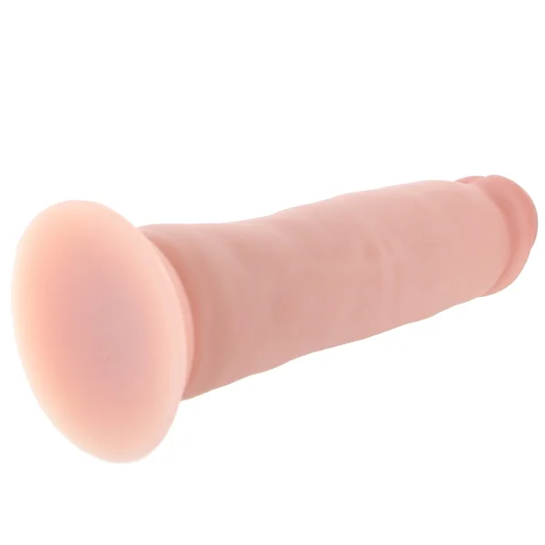 Dr. Skin Dr. Henry 9" Realistic Posable Silicone Dildo With Suction Cup By Blush - Vanilla