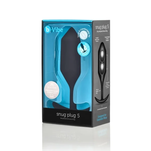 b-Vibe - Snug Plug 5 - Black — image 15 of 18