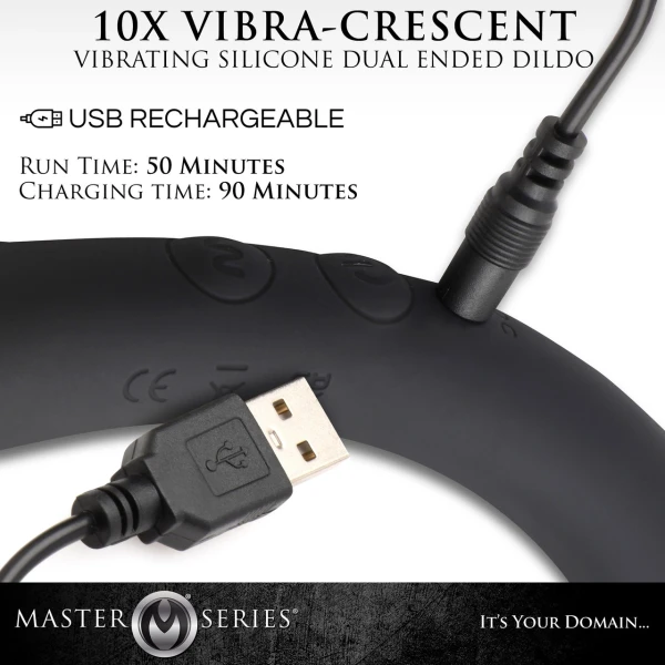 Master Series Vibra-Crescent Dual Ended Vibe