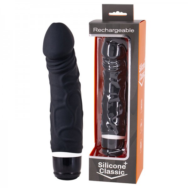 Silicone Classic Vibrating Cock