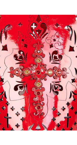 Confessional Mitre - Rosso