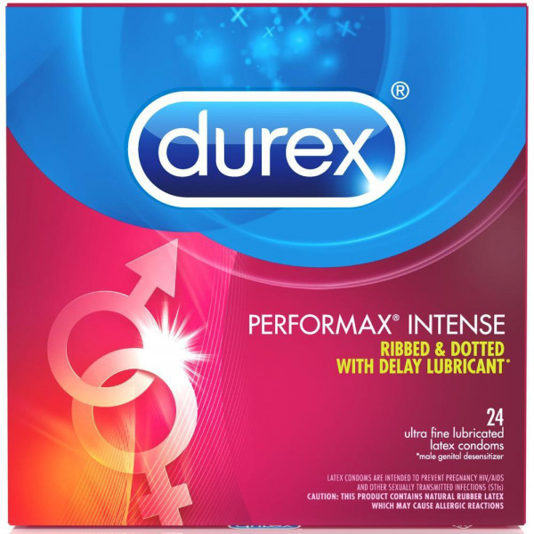 Durex Performax Intense Condoms (12 Pack)