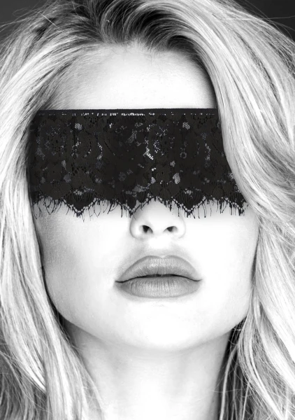 BOUND Nubuck Leather Blindfold