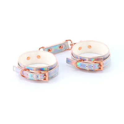 Cosmo Bondage Wrist Cuffs Rainbow