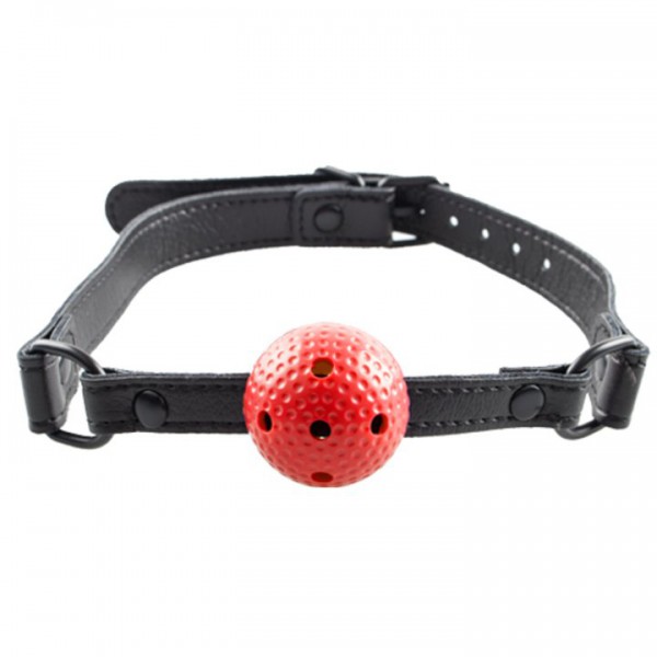 Bondara Red Small Vented Ball Gag