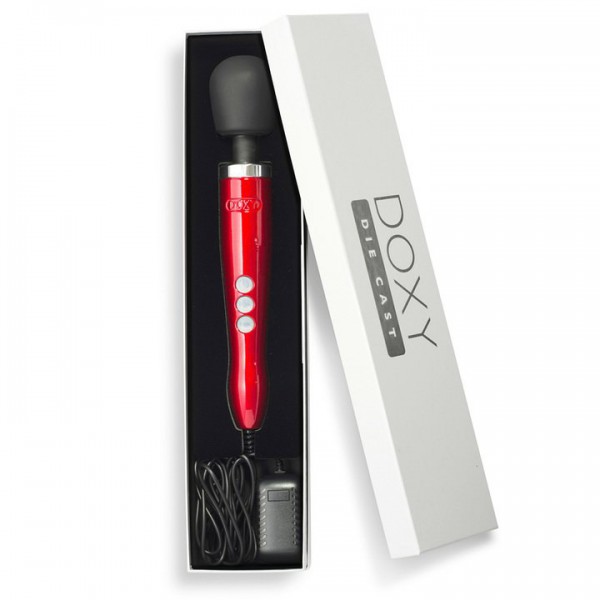 Doxy Red Die Cast Edition Wand Vibrator — image 4 of 5
