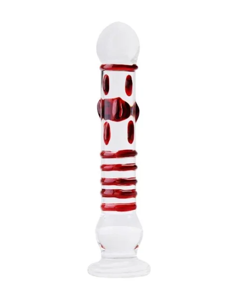 Lucent Triple Trouble Glass Massager - 8.6 Inch