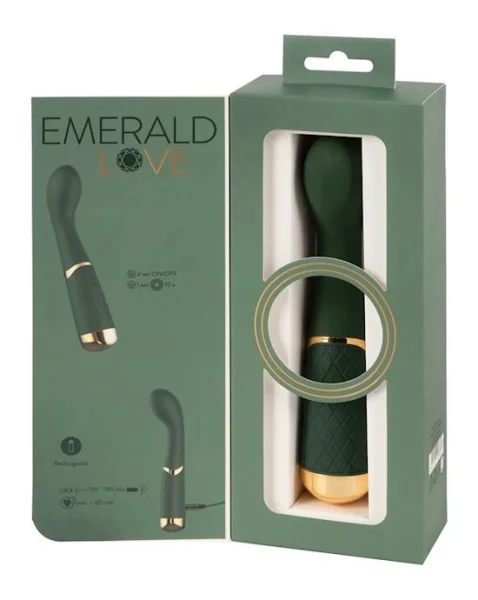 Emerald Love Luxurious G-spot Vibe - 7.6 Inch