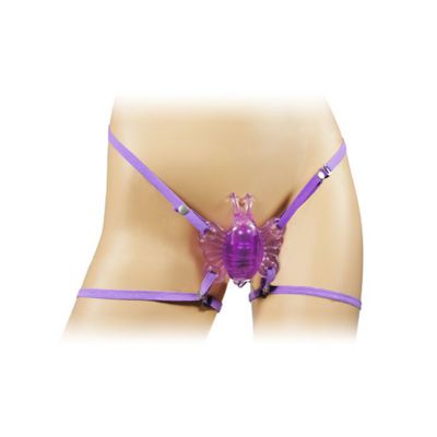 10 Function Vibrating Butterfly Harness