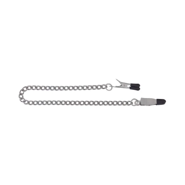 Rubber Tipped Nipple Clamps With Curbed Chain