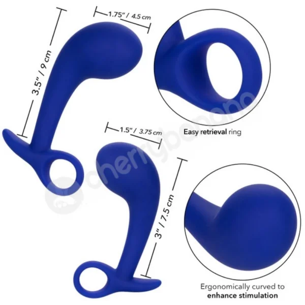 Admiral Silicone Anal Training 2 Piece Probe Set