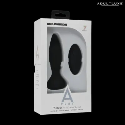 Doc Johnson A Play Anal Plug with Remote Thrust Adventurous