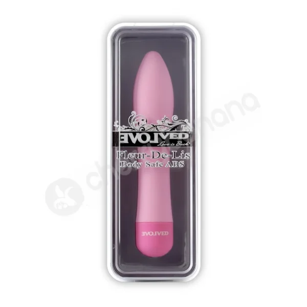 Fleur De Lis Seduction Pink Vibrator