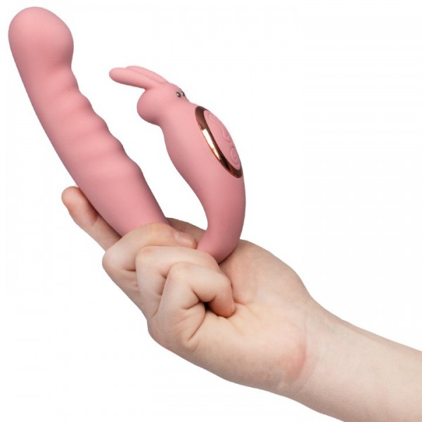 Bondara Pink 12 Function Bendable Rabbit Vibrator — image 5 of 5