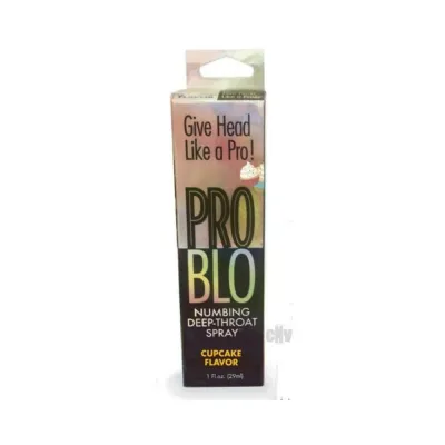 Oral Sex Products Pro Blo Numbing Spray Cupcake 1 Oz
