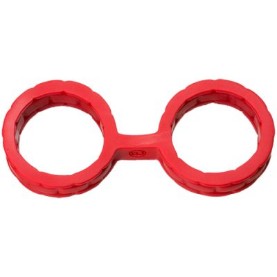 Japanese Bondage Silicone Ankle cuffs Red