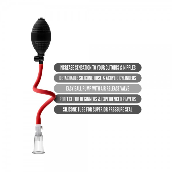 Temptasia - Beginner's Clitoral Pumping System - Black