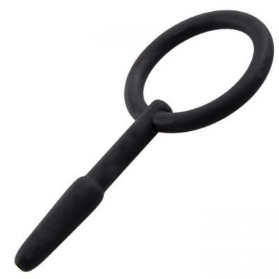 Bondara Silicone Penis Plug with Through Hole 6cm