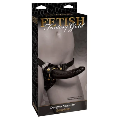 Pipedream Products Fetish Fantasy Gold Designer Strap On