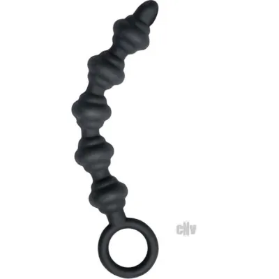 Mack Tuff Bendable Anal Rod Black
