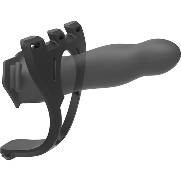 Body Extensions BE Daring 7" Hollow Silicone Strap-On System by Doc Johnson