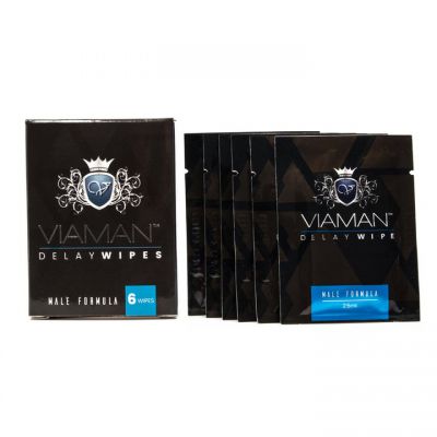 Viaman Delay Wipes 6 Wipes