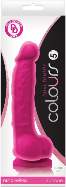 5" Dual Density Cock + Balls