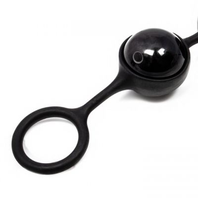 Bondara Shiny Black Jiggle Balls 50g